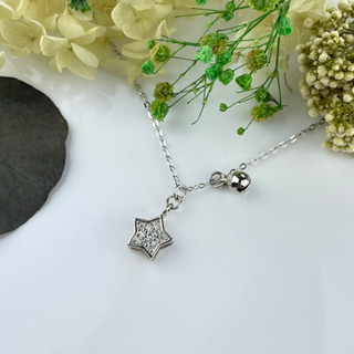 สร้อยคอ Five-Pointed star x Bell Necklace เครื่องประดับ แฟชั่น