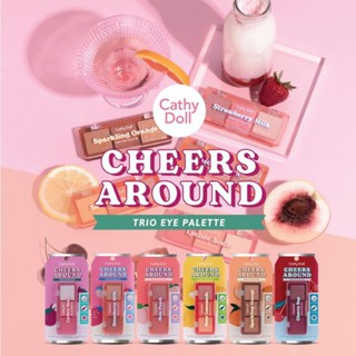 พาเลทท์ อายแชโดว์ ซิมเมอร์ cathy doll cheers around trio eye palette