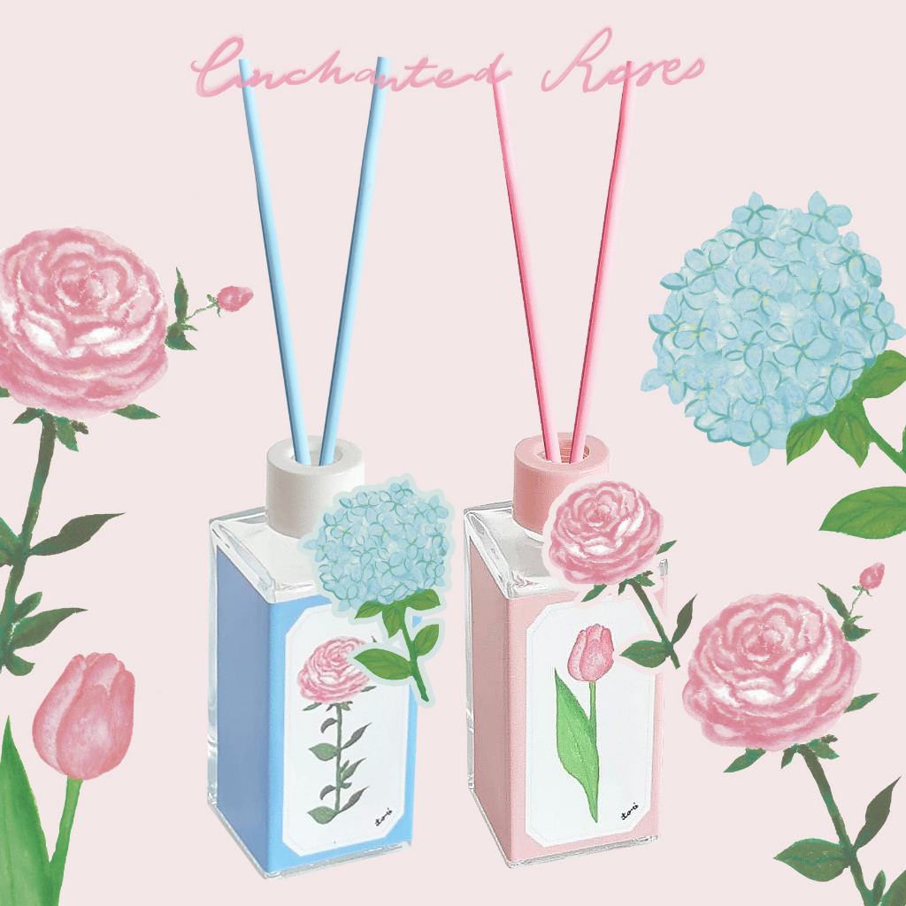 TORIAROMA |  รุ่น Happiness Enchanted Rose🌹น้ำหอมในบ้านสุดละมุนใจ สุดคิ๊วท์ ขนาด 55 ml.