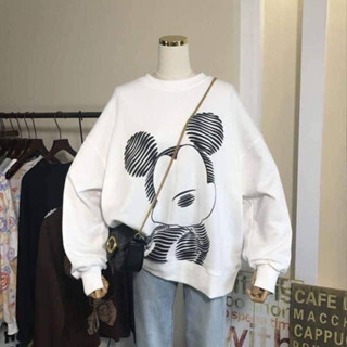 Sweater เสื้อกันหนาวแขนยาว สเวตเตอร์ ลายMickey Mouse