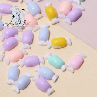 อุปกรณ์เสริม20ชิ้น ลูกอม 3D ขนาดเล็ก สำหรับแต่งเล็บ Diy