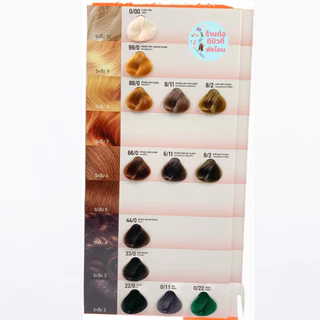 (กล่องส้ม+พร้อมไฮ) สีย้อมผมโกเซ็น Gosen Color Mask ขนาด สี 100ml +ไฮ 100ml