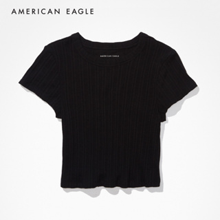 American Eagle Tiny T-Shirt เสื้อยืด ผู้หญิง ไทนี  (NWTS 037-8651-001)