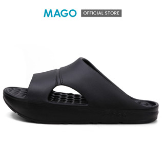 MAGO FOOTWEAR " WABI " ( ดำ ) รองเท้าสุขภาพชาย