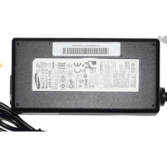 Adapter Samsung / Lgs เกรด Original 19V 3.17A 59W เกรด Original ขนาดหัว 6.5x4.4 ใช้สำหรับจอภาพและ TV