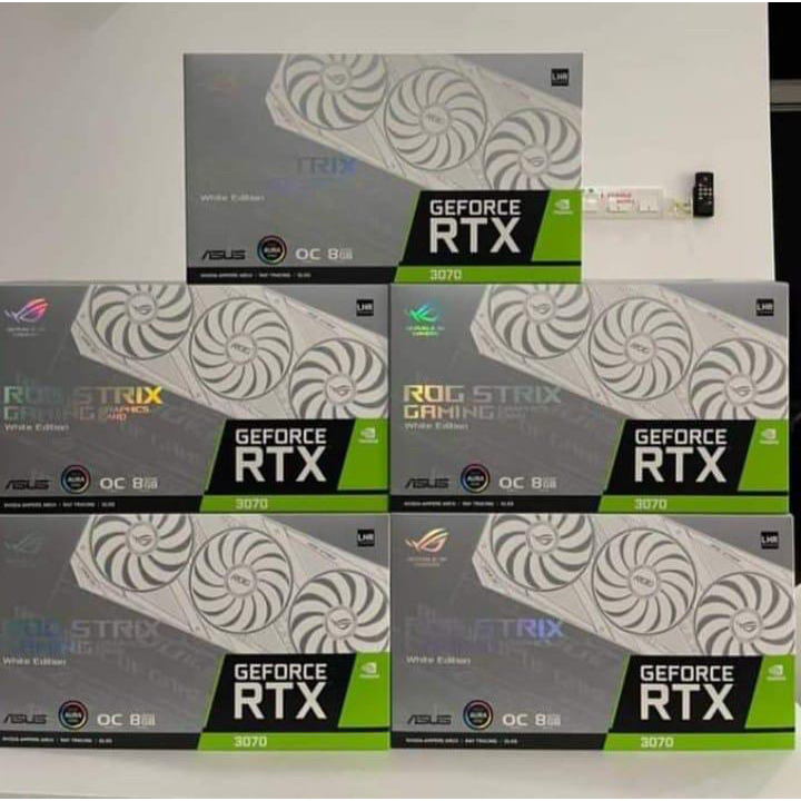 Asus Rog Strix GeForce RTX 3080OC White 10GB