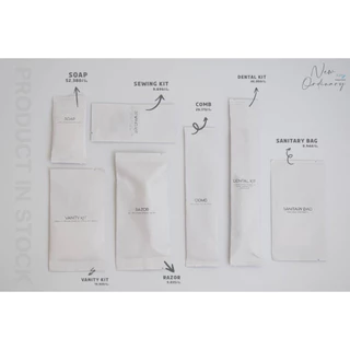 รุ่น New Ordinary ซองกระดาษ งานซอง ของใช้ในโรงแรม Amenities Kit ของใช้ในห้องน้ำ hotel supplies อเมนิตี้