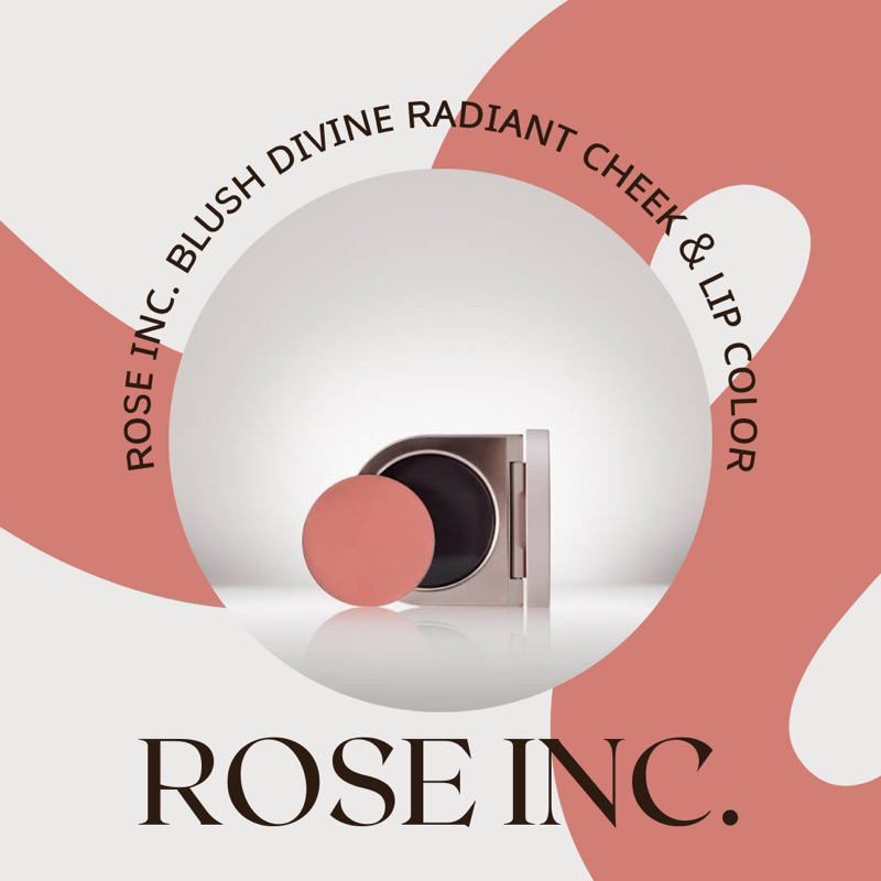 ( Pre-order ) rose inc blush divine radiant cheek & lip color