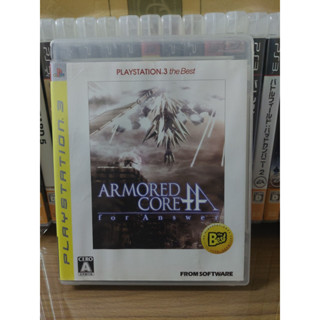 แผ่นแท้ PS3 : Armored Core - For Answer  # (Zone 2 Japan)