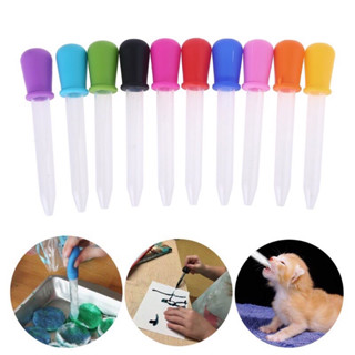 dropper for kids ดรอปเปอร์ 10สี หลอดหยดสำหรับเด็ก sensory play (พร้อมส่ง)