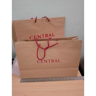 ถุงกระดาษใบใหญ่sizeL แบรนด์central