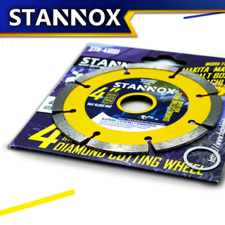 ใบตัดปูน ใบตัดเพชร ใบตัดคอนกรีต ใบตัดกระเบื้อง 4นิ้ว STANNOX