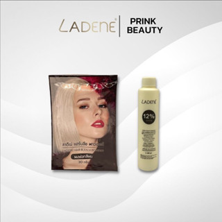 ผงฟอก ลาดีเน่ ladene hair bleach powder 100ml.