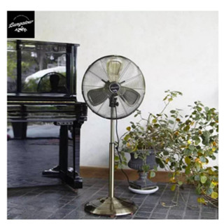 Bungalow Fan พัดลมเหล็กตั้งพื้น ขนาด 16 นิ้ว รุ่นซูค CLASSIC STAND FAN ZUG ( คอปเปอร์โกลด์ )