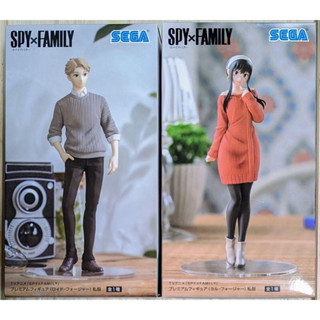 Sega - Spy x Family - Loid (ลอยด์) &amp; Yor (ยอร์) Forger Plain Clothes (ของแท้)(มือ1)(Lot Japan)