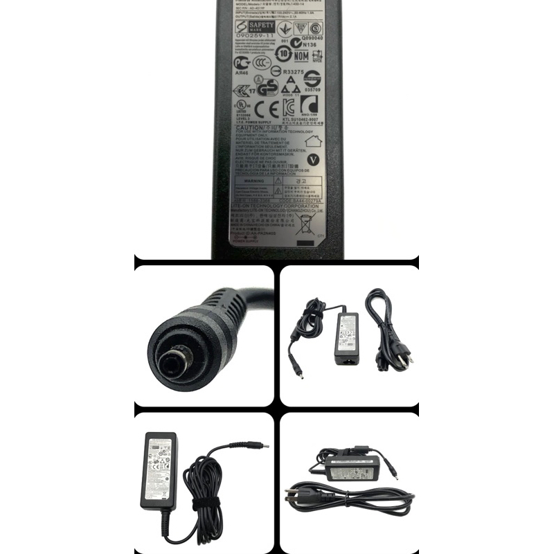 Samsung Adapter แท้ 19V/2.1A (3.0 x 1.0 mm) SAMSUNG NP530U4E 530U4E 730U3E ราคา ถูกที่สุด ดีลบีเคเค แกลเลอรีภาพที่ 2