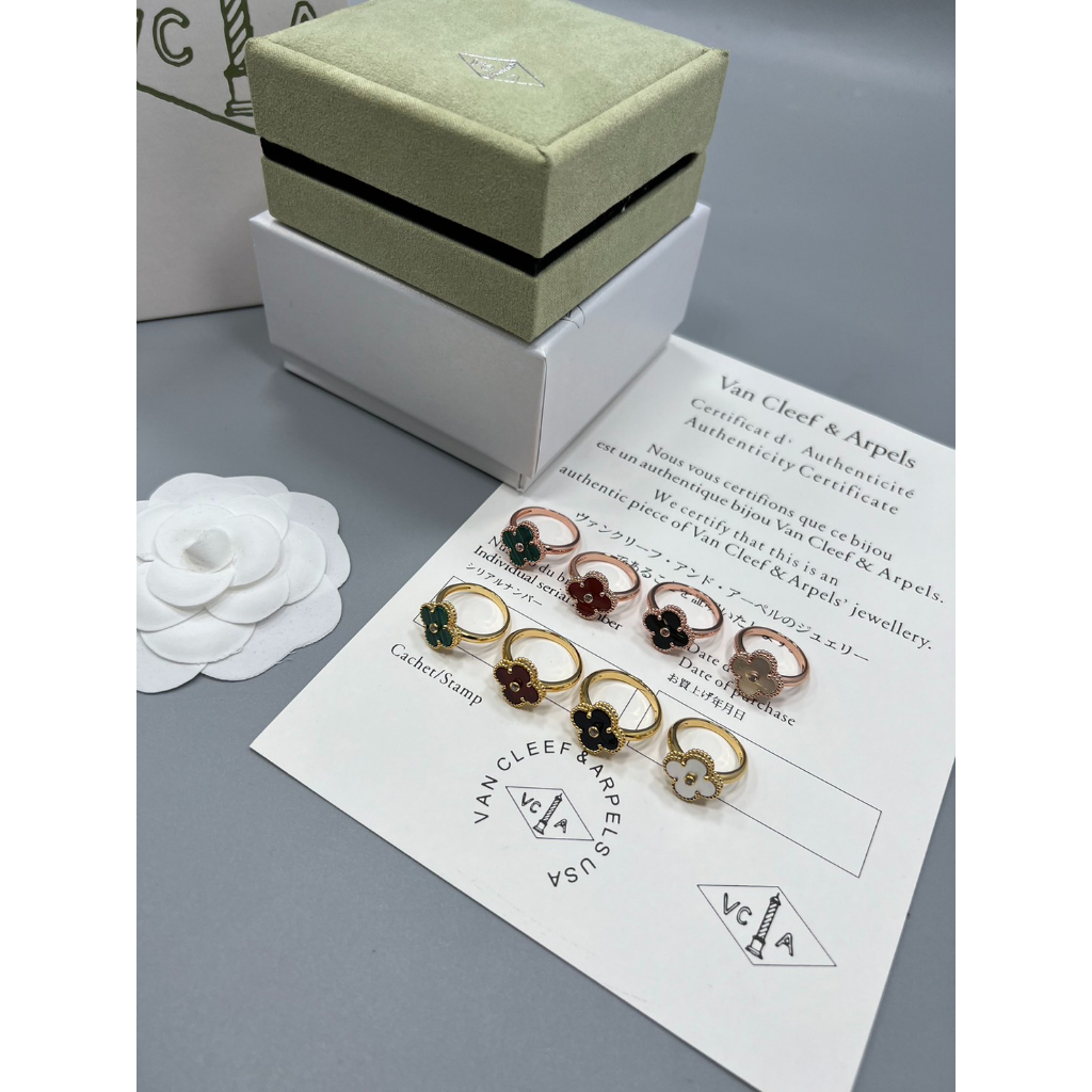 ✈️ Van cleef & Arpels Ring ✈️ Original มาพร้อมอุปกรณ์