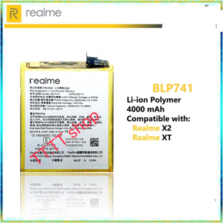 แบตเตอรี่ Oppo Realme X2 / Realme XT BLP741 4000mAh ประกัน 3 เดือน