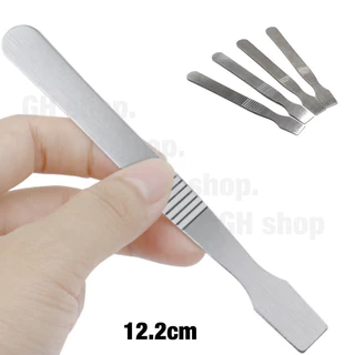 เหล็กแกะมือถือ ด้ามสแตนเลสปาดพุตตี้ ปาดตะกั่ว ยาว 12cm สำหรับซ่อมมือถือBGAหรือแกะเครื่อง.