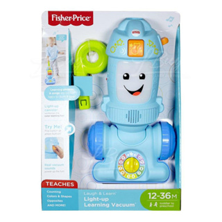 Fisher-Price Laugh &amp; Learn Light-up Learning Vacuumเครื่องดูดฝุ่นเพื่อการเรียนรู้แบบมีไฟรุ่น FNR97