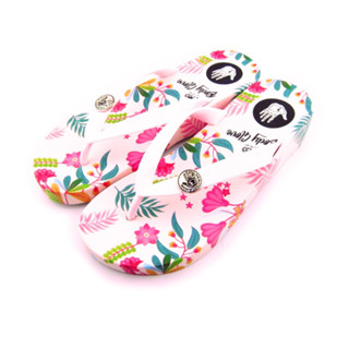 BODY GLOVE Floral - BGL003 Comfort Slides Pink รองเท้าแตะ บอดี้ โกลฟ ผู้หญิง แท้