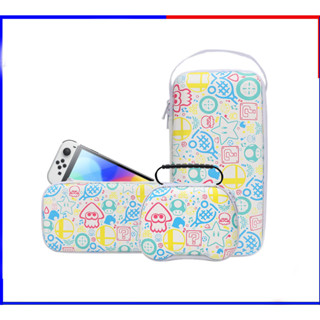 เคสและอุปกรณ์ Nintendo Switch/oled splatoon กระเป๋าและเคส กันน้ำ กันกระเเทก