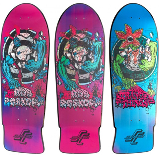 Santa Cruz x Stranger Things | 10.25 x 30.03" Roskopp Demogorgon Skateboard Deck