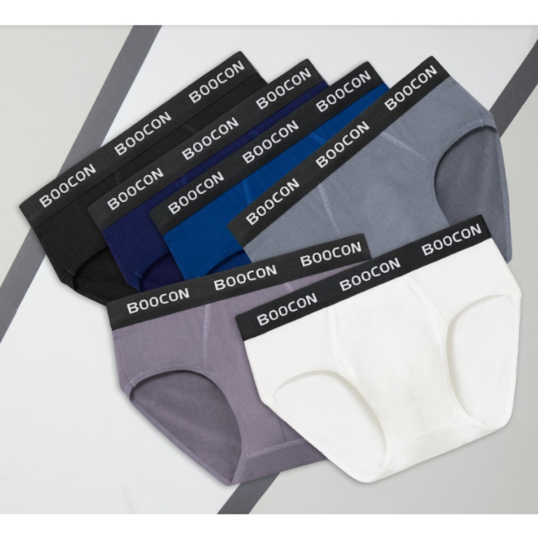กางเกงในชาย Boocon รุ่นใหม่ขอบยางยืด(3ตัว) สินค้าคุณภาพ สินค้าราคาถูก สินค้าพร้อมส่ง 💨