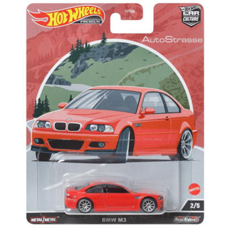 [พร้อมส่ง] รถเหล็ก HOTWHEELS PREMIUM Car Culture AutoStrasse - BMW M3 (E46) (HWP2022_#HCK19)