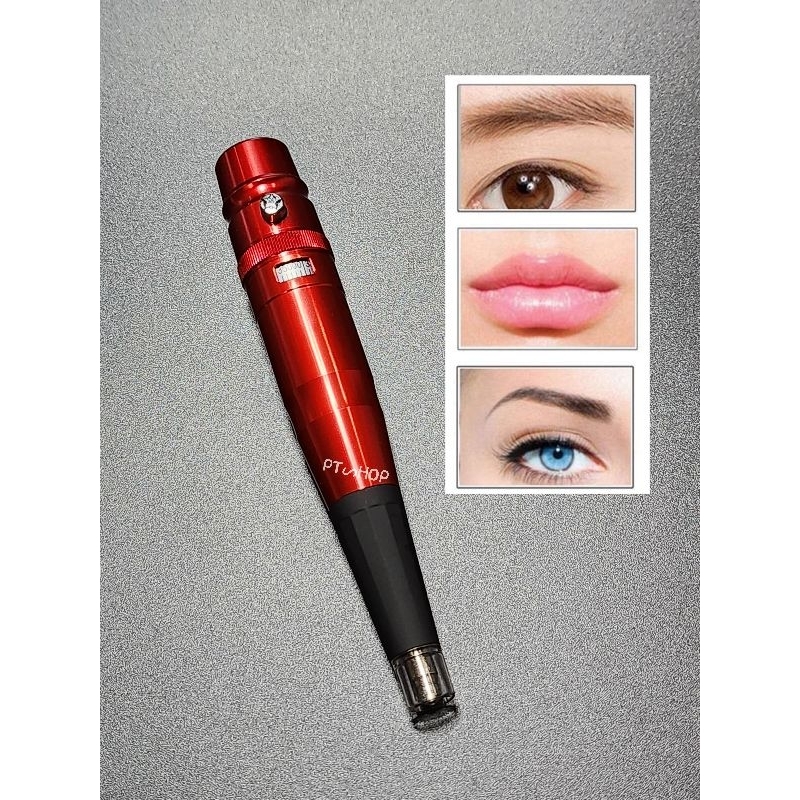 อุปกรณ์สักคิ้ว 🪡 เครื่องเติมสี(รุ่นมาตรฐาน) #ใช้ปลอกมาตรฐานเท่านั้น เพ้นท์คิ้ว ตา ปาก ตัวขนาดเล็กTATTOO🇹🇭ส่งในไทย - รูปที่ 2