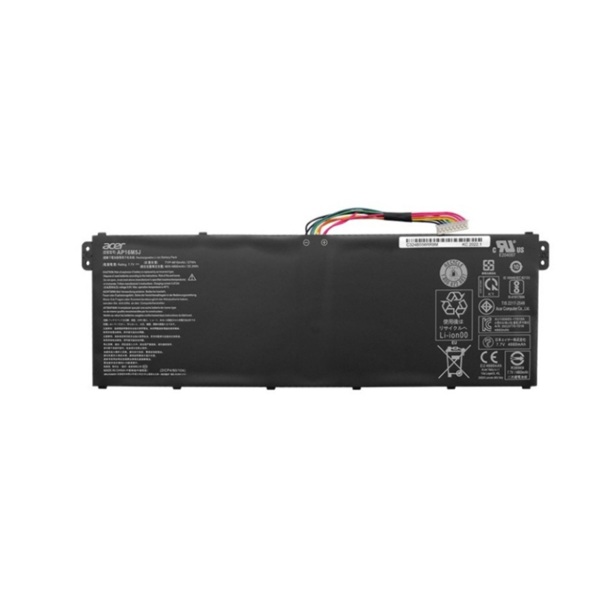 Battery Notebook Acer Aspire 3 A315-21 Series AP16M5J 7.7V 37Wh ประกัน1ปี