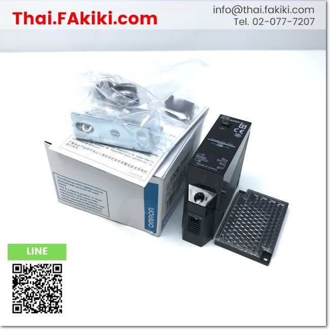 พร้อมส่ง,(A)Unused, E3JM-R4M4-G Photoelectronic Sensor ,โฟโต้อิเล็กทริค เซ็นเซอร์ สเปค AC/DC ,OMRON 