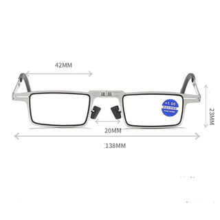 แว่นสายตายาว แว่นตากรองแสงสีฟ้า แบบพับได้ 1840