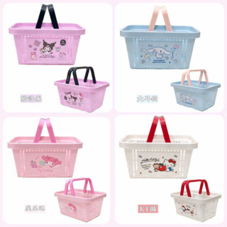 ตะกร้าลายการ์ตูน Sanrio  ใส่ของกระจุกกระจิก  ขนาด 19*12 cm