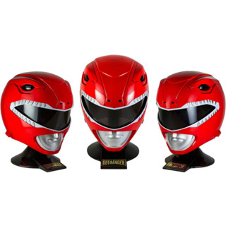 หมวกพาวเวอร์เรนเจอร์ ไทแรนโนเรนเจอร์เรนเจอร์ จูเรนเจอร์ Power Rangers Legacy Red Ranger Helmet ลิขสิทธิ์แท้จากBandai