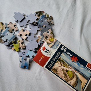 Jigsaw puzzle ตัวต่อ จิ๊กซอว์ Mini puzzle 54 ชิ้น Trelf sopot