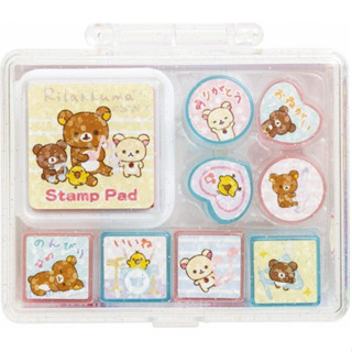 Set Stamp Size S Type1 ลาย Rilakkuma rk / Rilakkuma