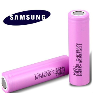 ถ่านชาร์จ 18650 แท้ Samsung 18650 26J 2,600mah