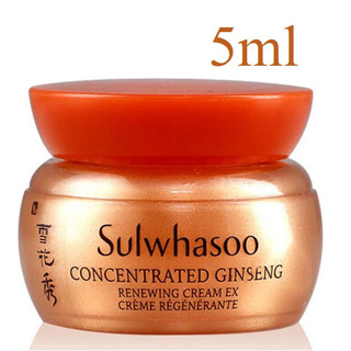 (รับเงินคืน 15% ใช้โค้ด J5BAK66V) Sulwhasoo Concentrated Ginseng Renewing Cream EX 5ml