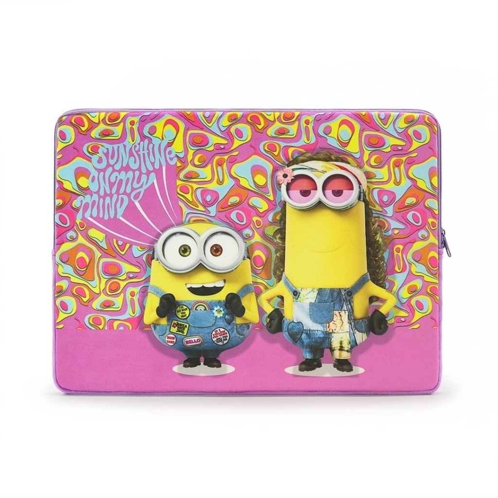 กระเป๋าโน๊ตบุ๊ค มินเนี่ยน (ขนาด 15x12 นิ้ว) ลิขสิทธิ์แท้ / กระเป๋าตุ๊กตา Minions กระเป๋า Notebook Case Minion Fly 70s MoMo โน๊ตบุ๊ค เคสแล็บท๊อป Laptop Case Minion เคส แล็บท๊อป คอมพิวเตอร์ Computer ของขวัญ วันเกิด วาเลนไทน์