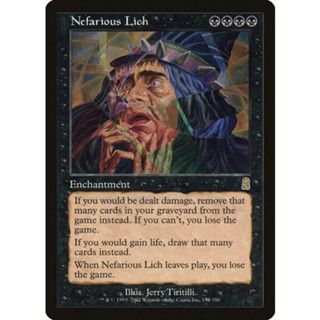 [MTG] Nefarious Lich [ODY] [BLACK] [RARE] [NORMAL] [ENG] (การ์ดเมจิค / Magic the Gathering)