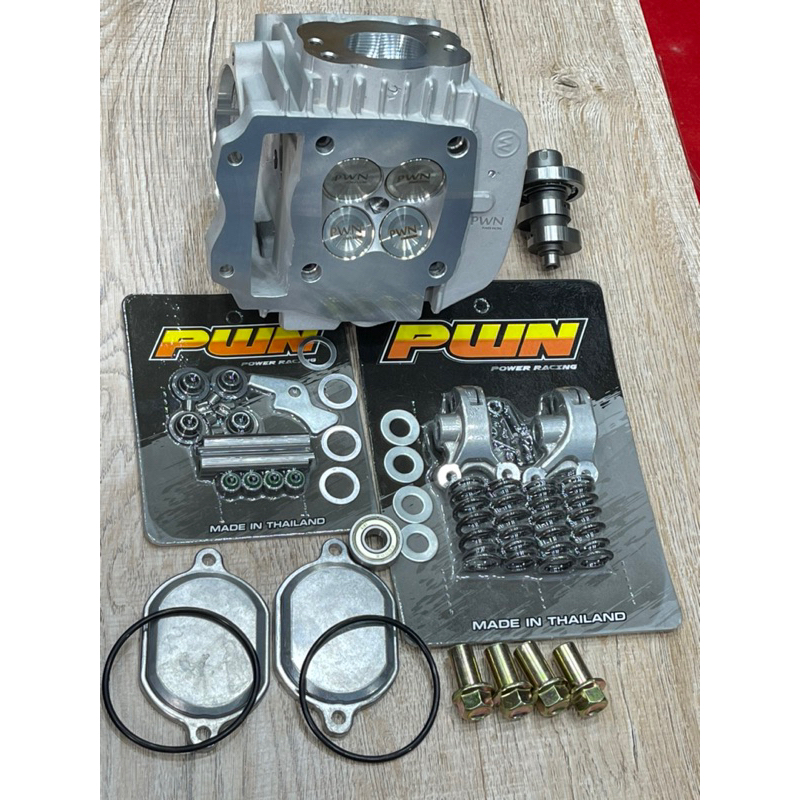 ฝาสูบ125โอเพ่น4วาล์หลักเดิมใส่ลูก70-71-72-73-74ขนาดวาว27-24