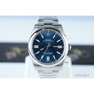 Rolex OP 41 mm. Blue dial automatic swiss movement