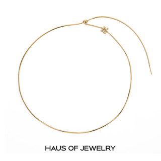 Haus of Jewelry - EVER No.4 Chain Necklace สร้อยคองานเงินแท้ 925 แบบที่ 4 สร้อยแบบเหลี่ยม