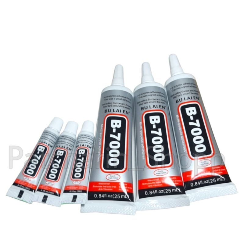 กาวB7000  25ml หัวเข็ม กาวซ่อมแซม กาวติดจอมือถือ เครื่องประดับ ประดิษฐ์งานDIY bulien เจลใส