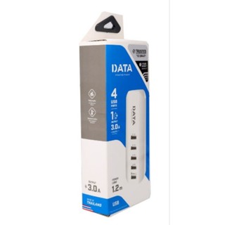 ปลั๊กราง DATA TRUSTED POWER USB FAST CHARGER 1.2M.5ช่อง