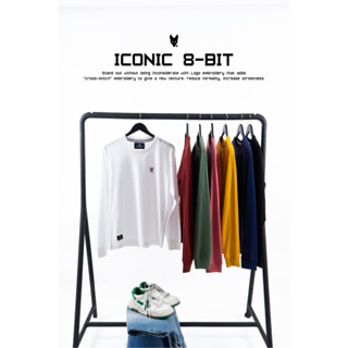 Memo By Hashtag เสื้อยืดแขนยาว ทรงผู้ชาย รุ่น ICONIC 8BIT สินค้าลิขสิทธิ์แท้