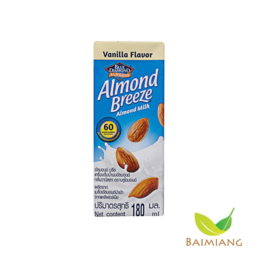 Blue Diamond น้ำนมอัลมอนด์กลิ่นวานิลลา180ml. (03807)