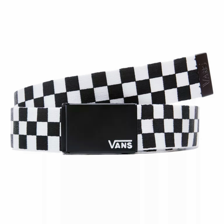 Vans เข็มขัด Deppster Web Belt | Black/White ( VN0A31J1Y28 )