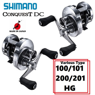 Shimano 1920 Calcutta Conquest DC Various 100/101/200/201/HG/ Right &amp; Left Handles CALCUTTA CONQUEST DC [direct from Japan] [made in Japan] ( ANTARES SLX SCORPION STEEZ ZILLION TATURA KALCUTTA CONQUEST METANIUM CURADO Fishing Boat Shore ตกปลาจิ๊กกิ้ง